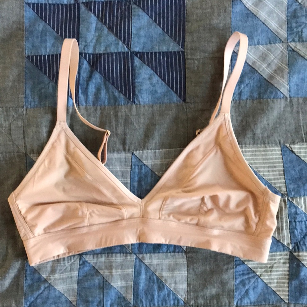Madewell Mesh-trimmed Fuller Bralette size small